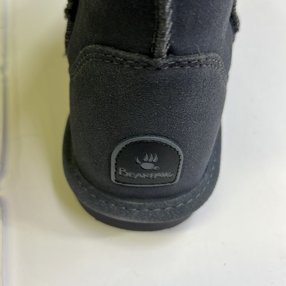 Bearpaw women’s winter suede charcoal Elle tall boots 10 - Picture 3 of 9
